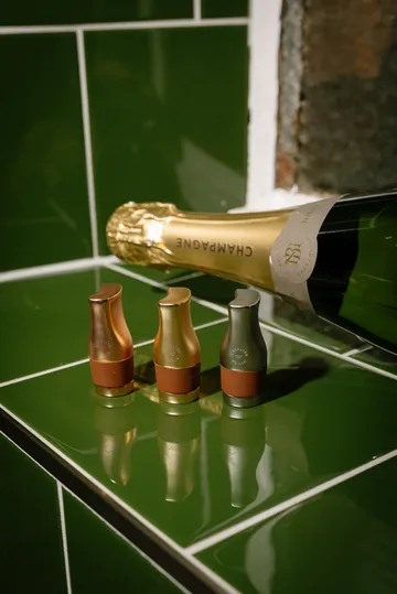 L'atelier du vin Le Trio φελλοκόφτης   - Ροζ, ασημί και χρυσό (ματ) - L'Atelier du Vin