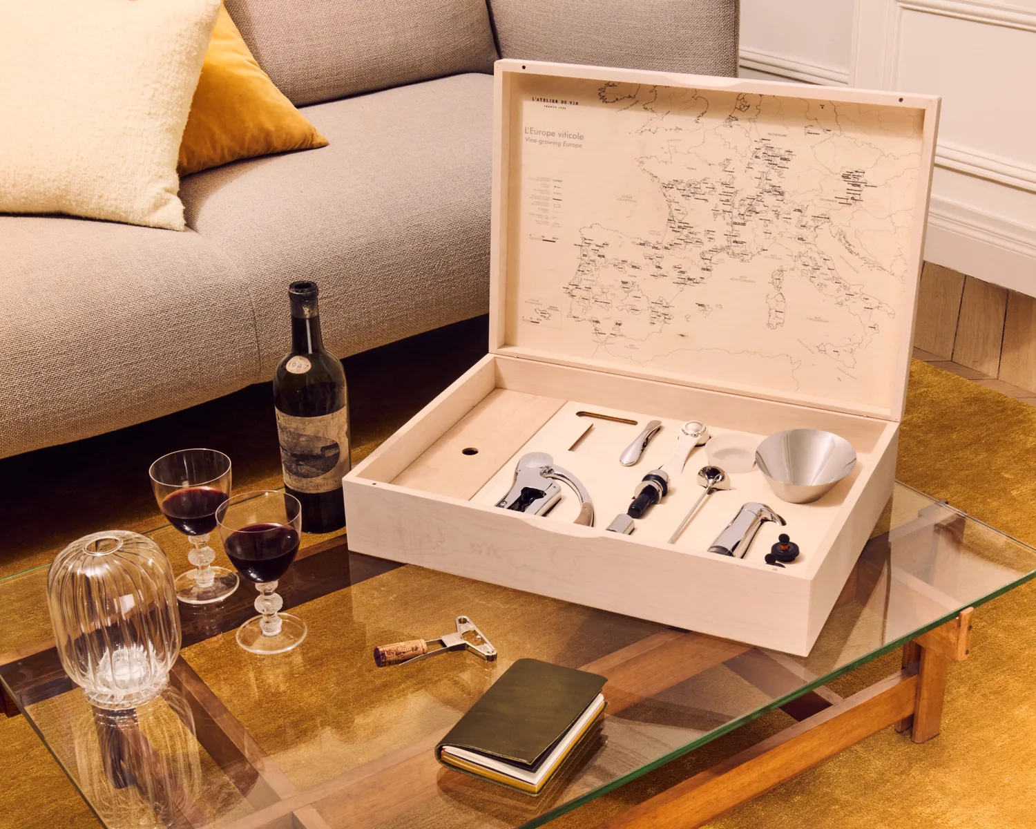 Oeno Box Connoisseur 1 σετ κρασιού, 10 τεμάχια L'Atelier du Vin