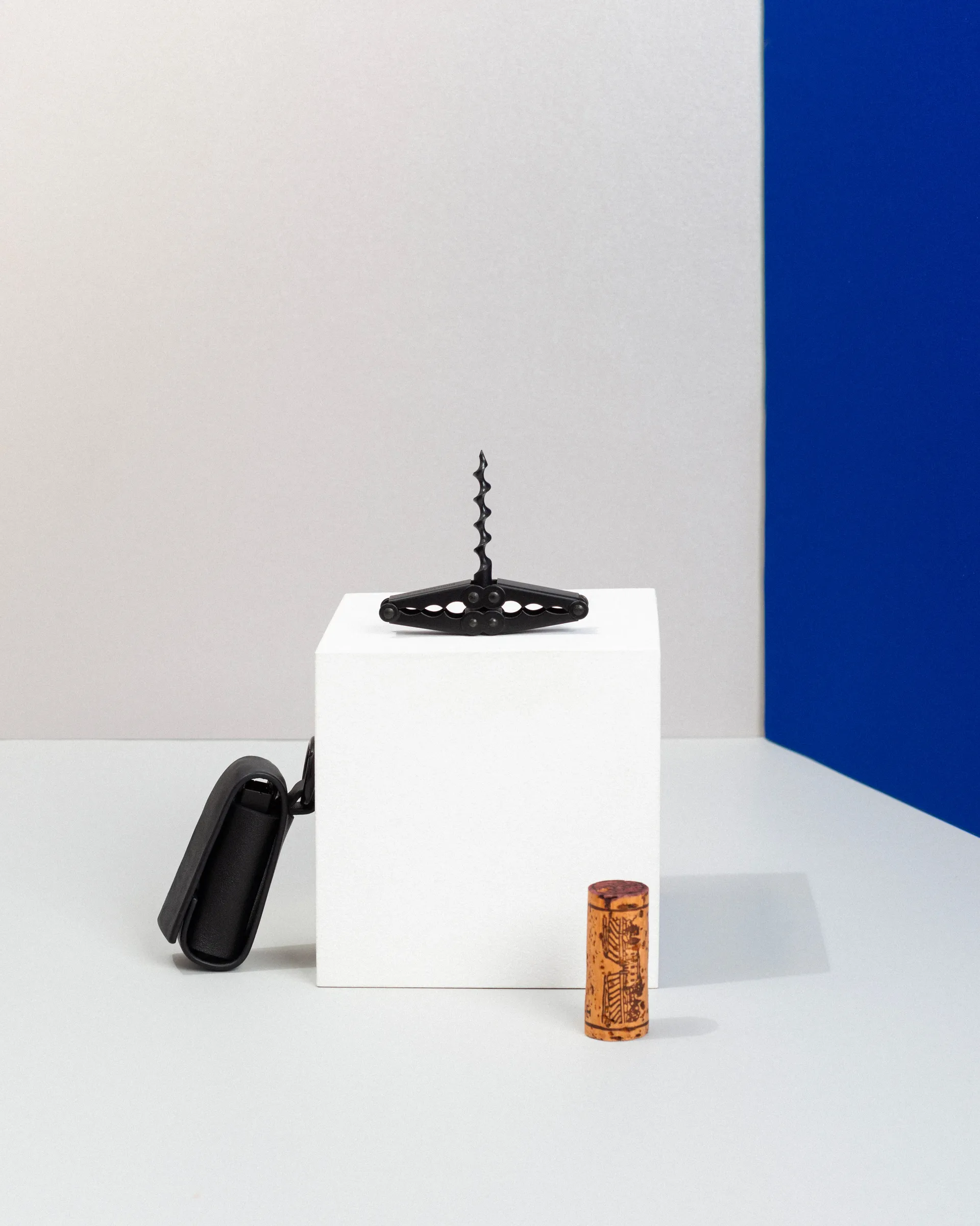 Pocket collector ανοξείδωτο ανοιχτήρι κρασιού, Μαύρο L'Atelier du Vin