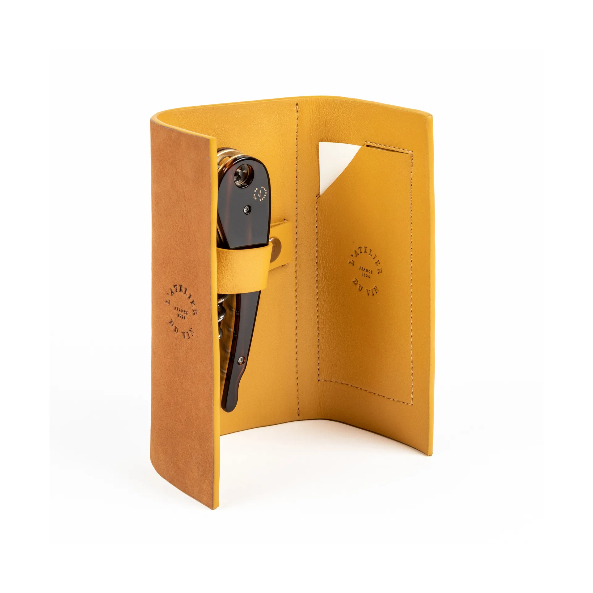 Soft machine nomad ανοιχτήρι κρασιού με δερμάτινη θήκη, 2 τεμάχια L'Atelier du Vin