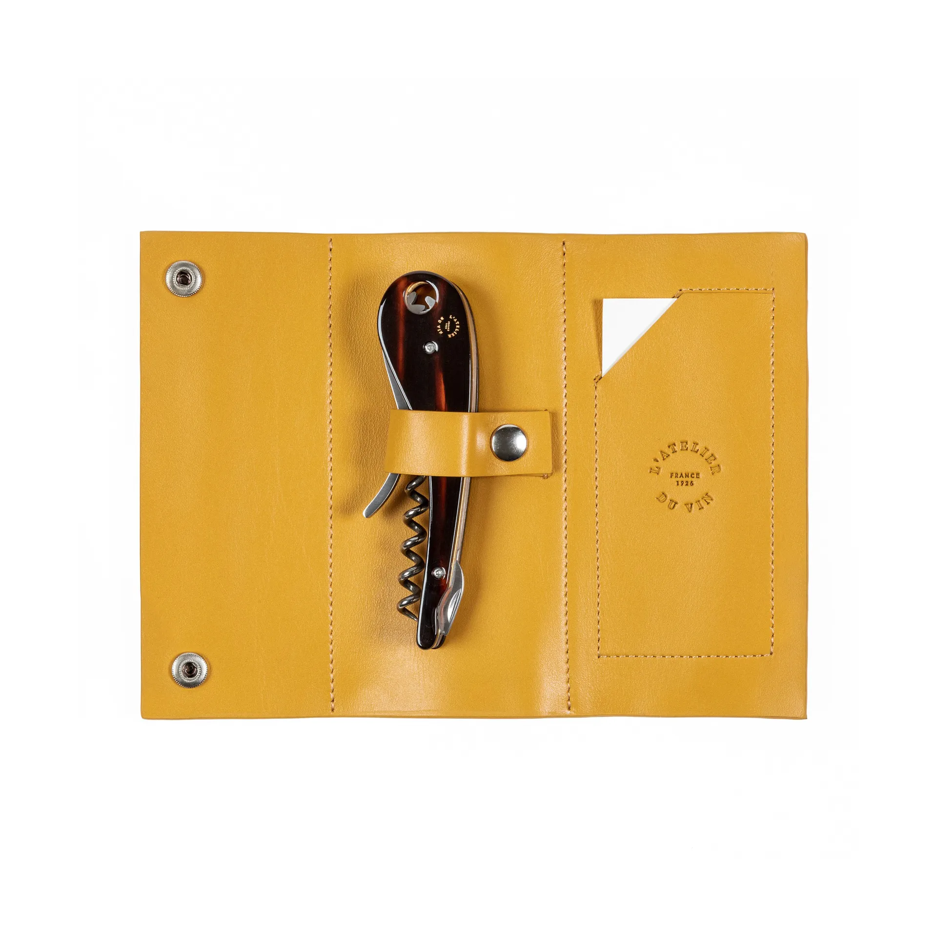 Soft machine nomad ανοιχτήρι κρασιού με δερμάτινη θήκη, 2 τεμάχια L'Atelier du Vin