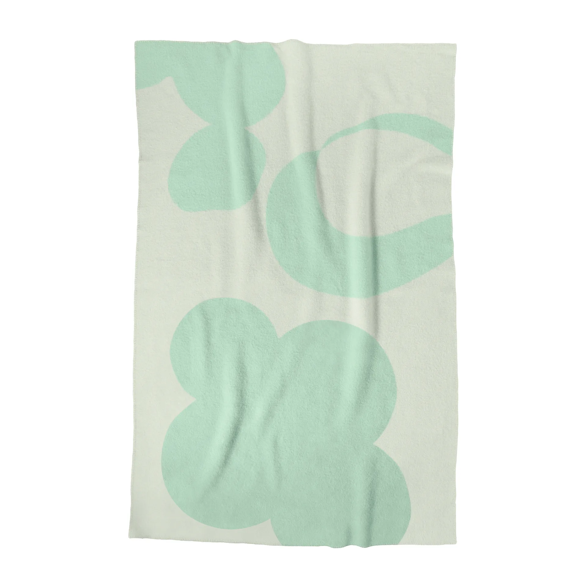 Anemone μάλλινο ριχτάρι 130x200 cm, Πράσινο Layered