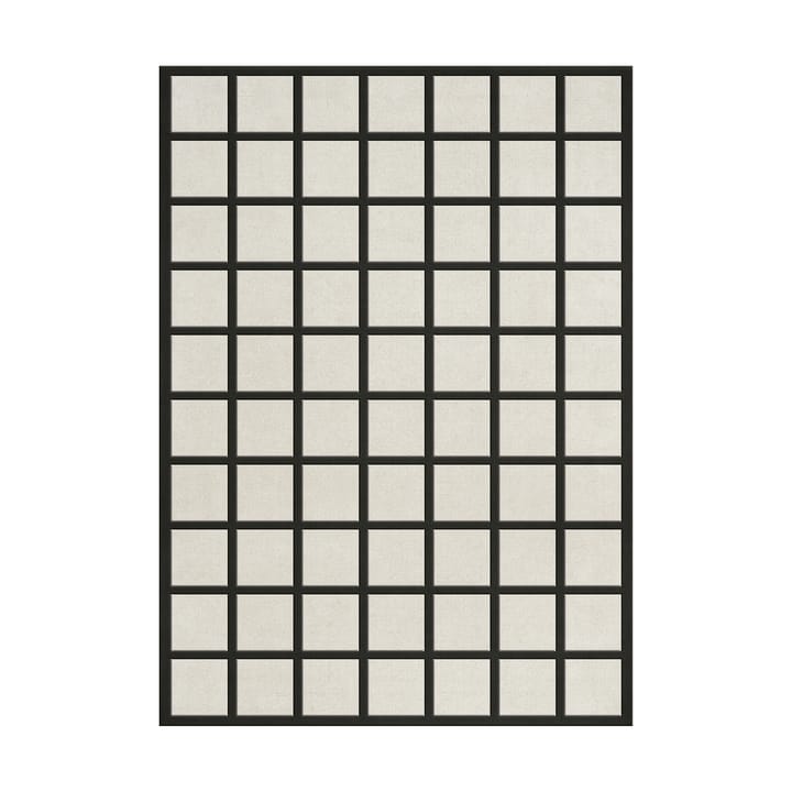 Μάλλινο χαλί Avenue Checked - Bone White, 200x300 cm - Layered