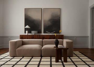 Μάλλινο χαλί Avenue Checked - Bone White, 200x300 cm - Layered