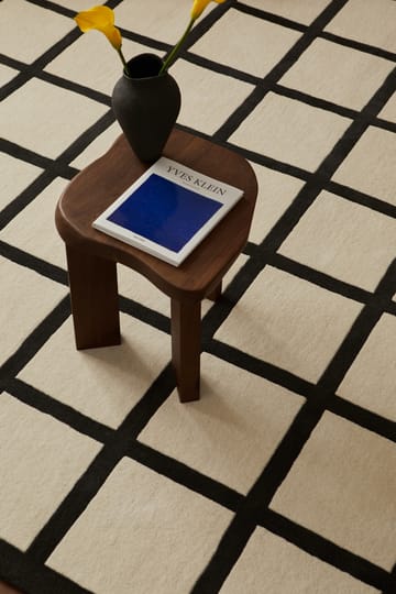 Μάλλινο χαλί Avenue Checked - Bone White-250x350 cm - Layered