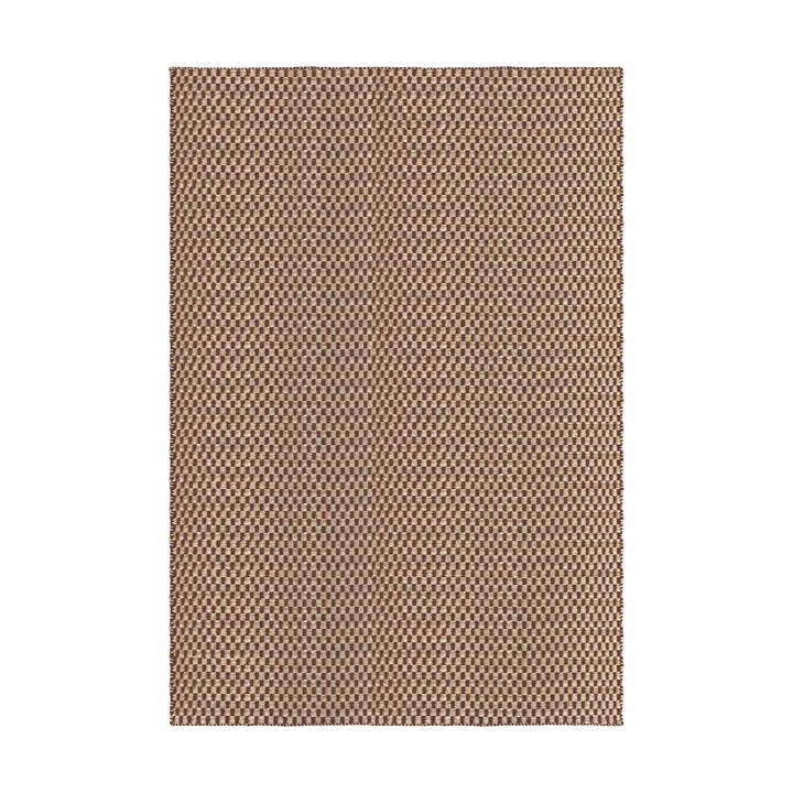 Barley χειροποίητο χαλί από γιούτα - Burgundy, 140x200 εκ. - Layered