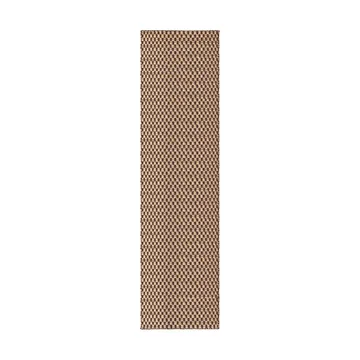 Barley χειροποίητο χαλί από γιούτα - Chestnut, 75x240 εκ. - Layered
