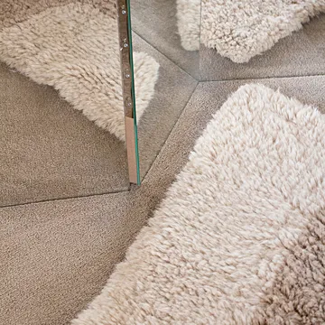 Bird in Space χαλί 180x270 cm - λευκό-καφέ-μπεζ - Layered