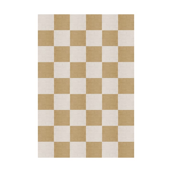Μάλλινο χαλί Chess  - Harvest yellow, 180x270 cm - Layered