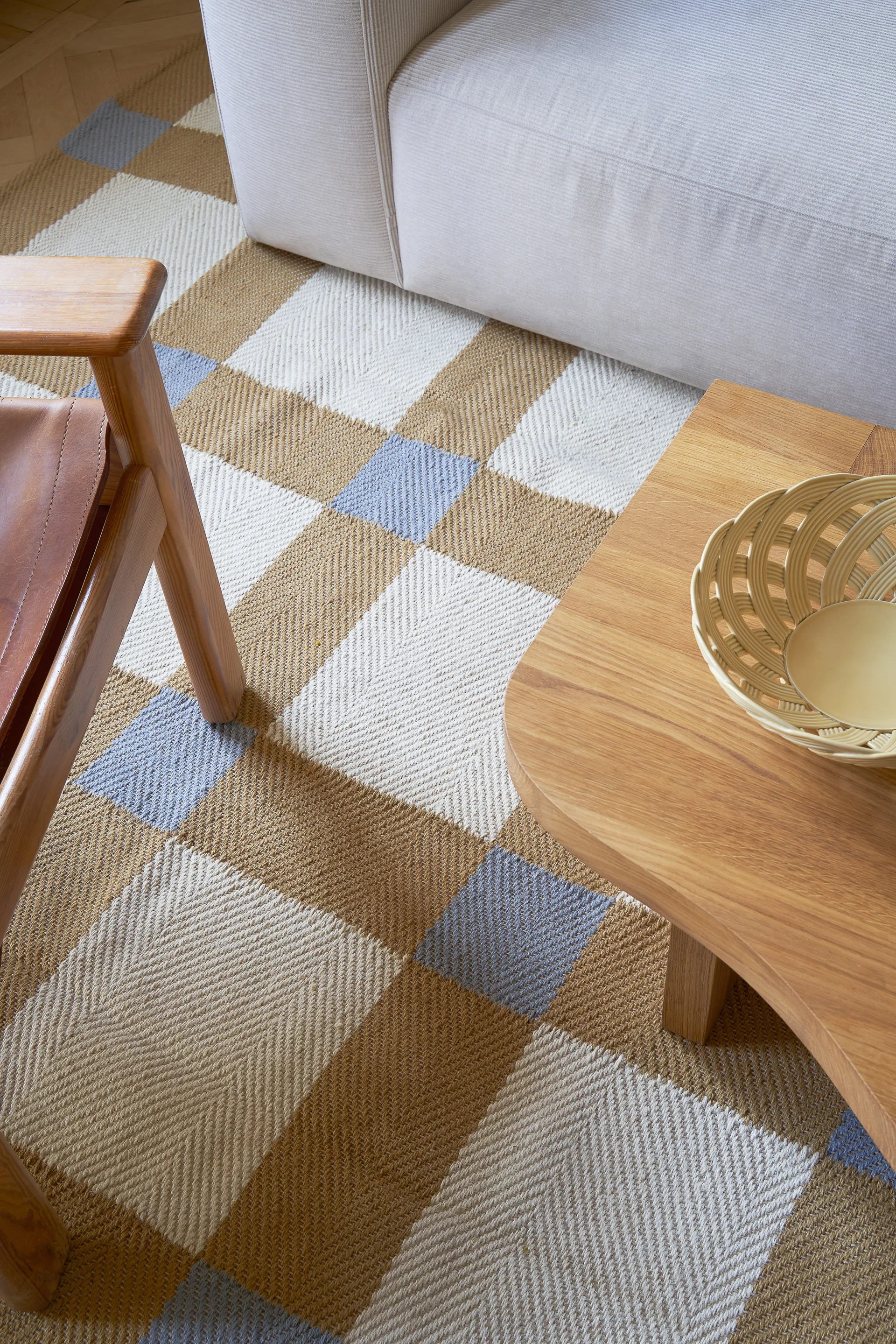 Χαλί από γιούτα Evelina Kroon 180 x 270 εκ., Dusk Layered