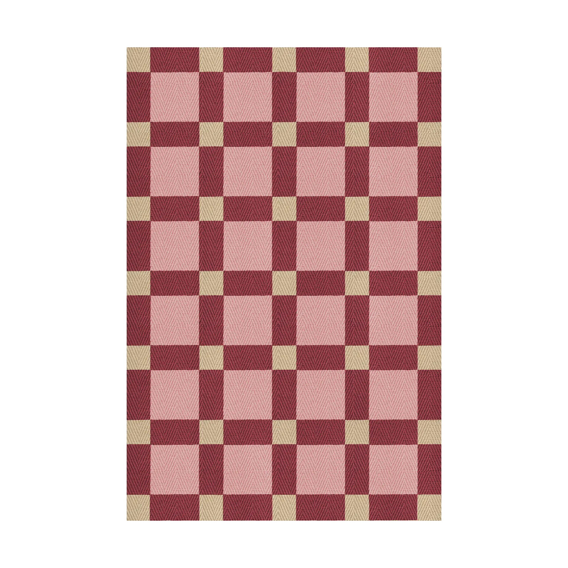 Χαλί από γιούτα Evelina Kroon 180 x 270 εκ., Plum punch Layered