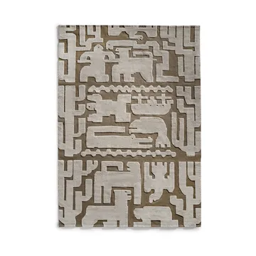 Μάλλινο χαλί, Gunnel, Stig Lindberg - Καφέ του καρυδιού. 180x270 εκ - Layered