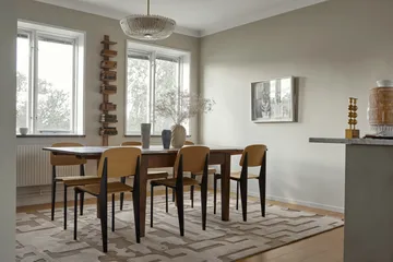 Μάλλινο χαλί, Gunnel, Stig Lindberg - Καφέ του καρυδιού. 180x270 εκ - Layered