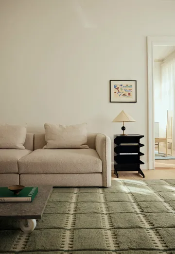 Μάλλινο χαλί, Lilly - Green, 250x350 cm - Layered