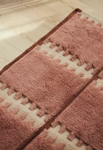 Μάλλινο χαλί, Lilly - Rust, 180x270 cm - Layered