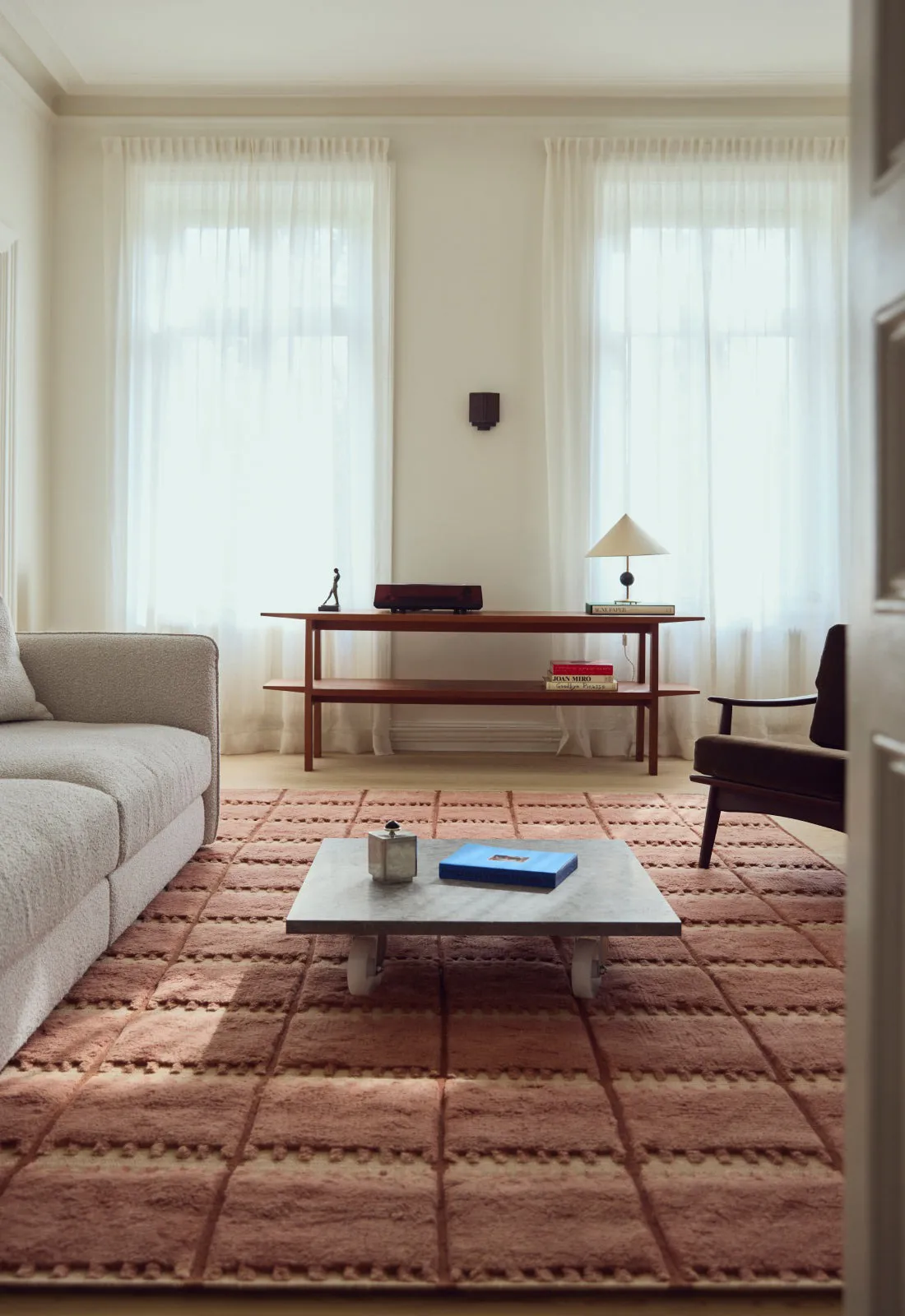 Μάλλινο χαλί, Lilly, Rust, 300x400 cm Layered