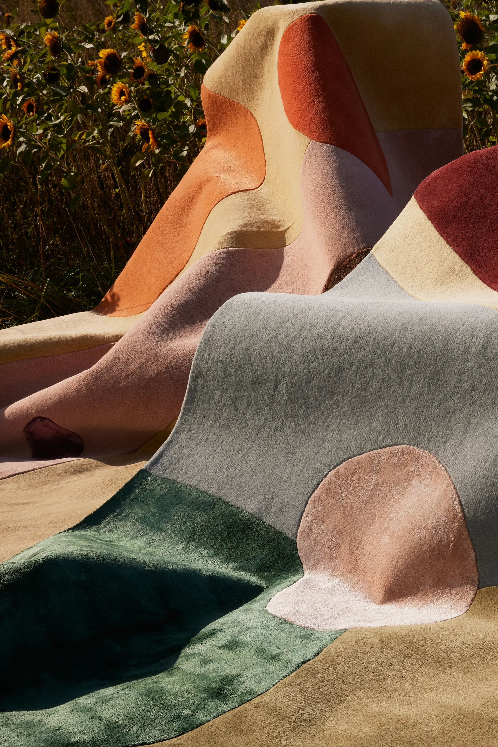 Magical μάλλινο χαλί κήπου, 180x270 cm Layered