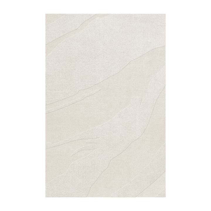 Μάλλινο χαλί, Nami - Λευκό 250x350 εκ - Layered