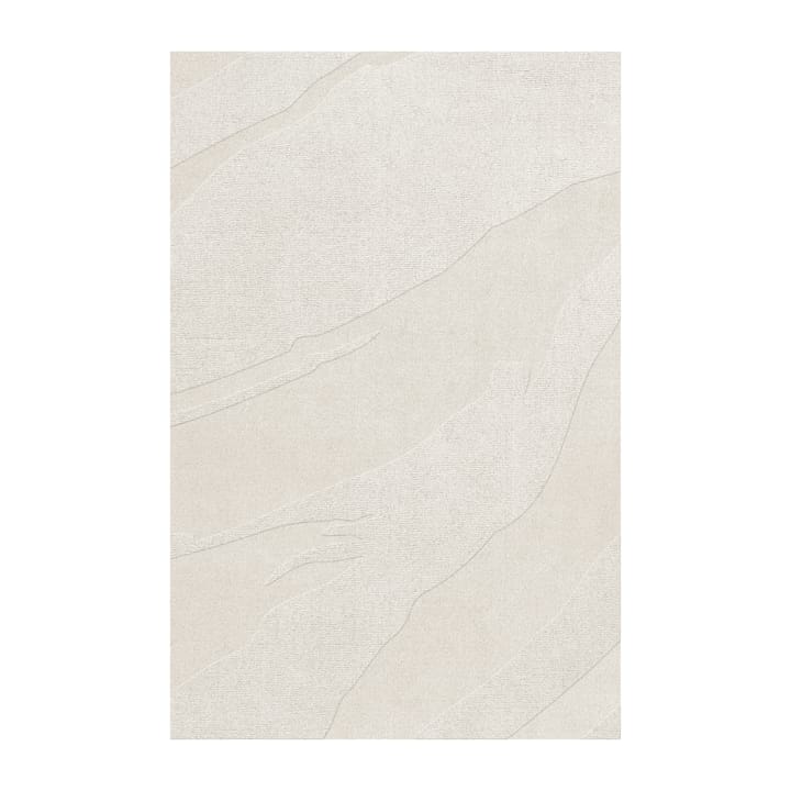 Μάλλινο χαλί, Nami - Λευκό 300x400 εκ - Layered