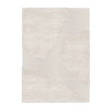 Punja μάλλινο χαλί 250x350 cm - Υπόλευκο - Layered