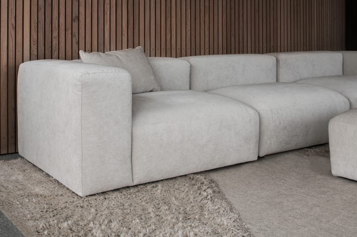 Punja μάλλινο χαλί 300x400 cm, Άμμος μελανζέ Layered