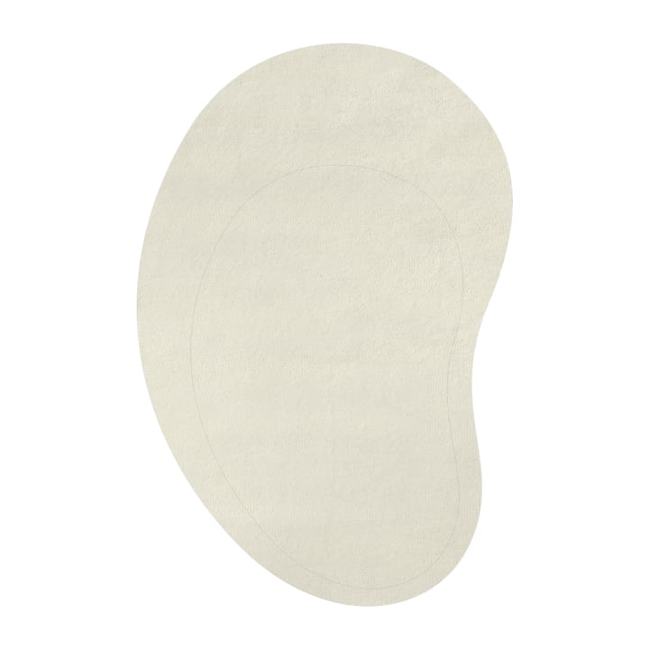 Residue μάλλινο χαλί 235x350 cm - Λευκό των Οστών - Layered
