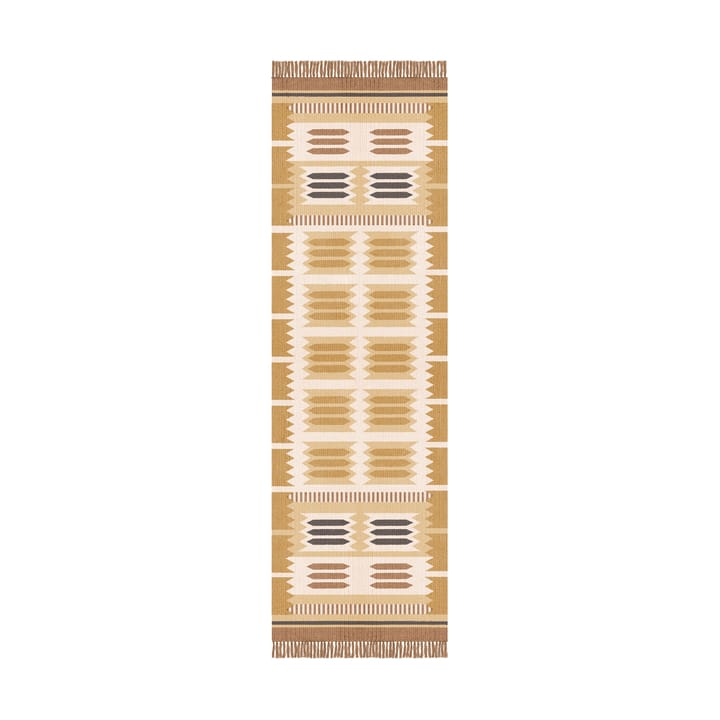 Röllakan Hilma μάλλινο χαλί 75x240 cm - Marigold - Layered
