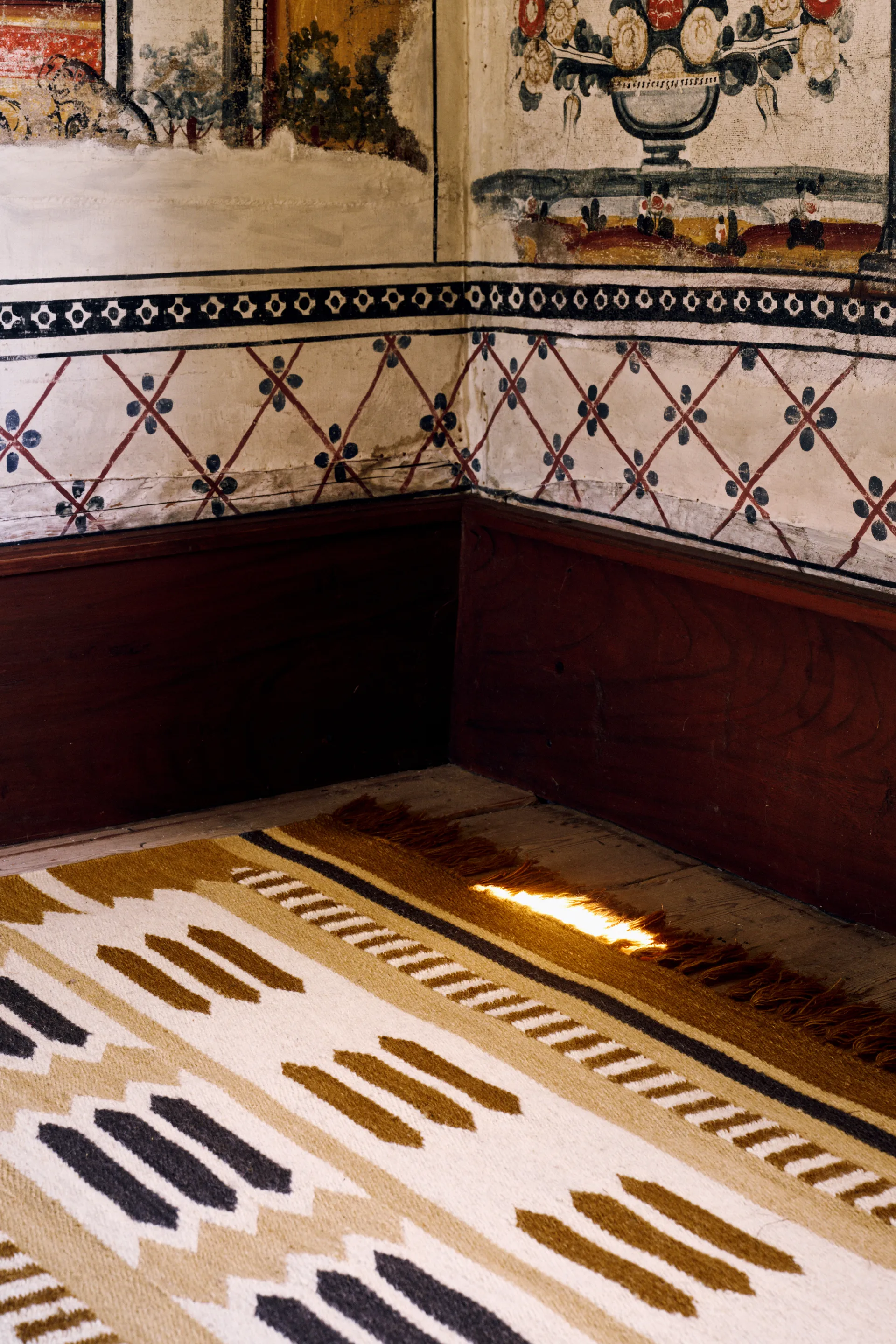 Röllakan Hilma μάλλινο χαλί, Marigold, 250x350 cm Layered