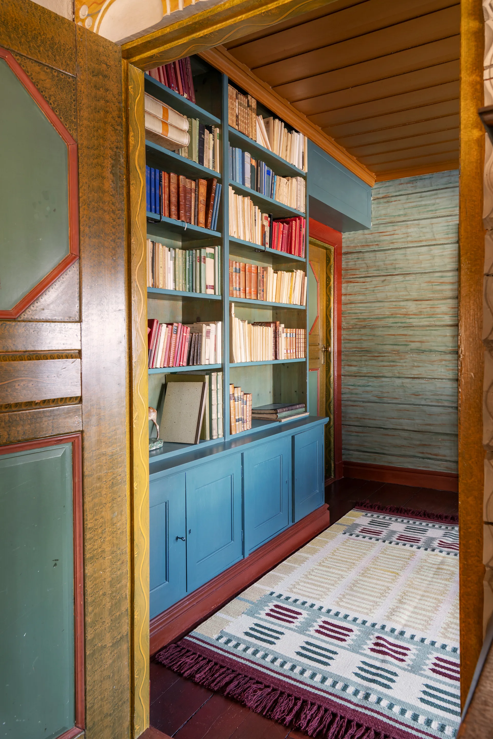 Röllakan Hilma μάλλινο χαλί, Primrose, 140x200 cm Layered