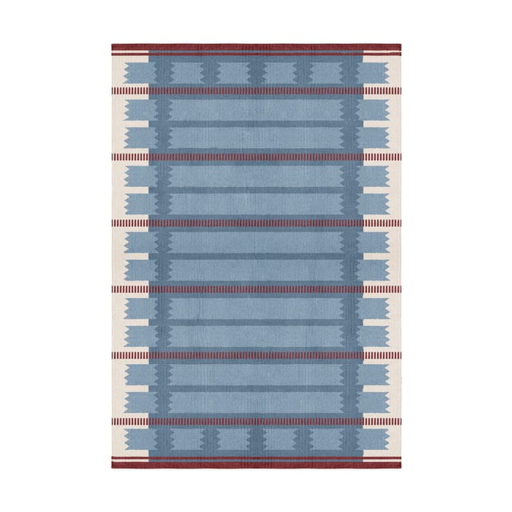 Röllakan Iris μάλλινο χαλί 180x270 cm - Petrol - Layered