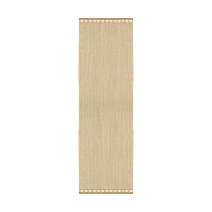 Röllakan Solid μάλλινο χαλί - Mariegold, 75x240 cm - Layered