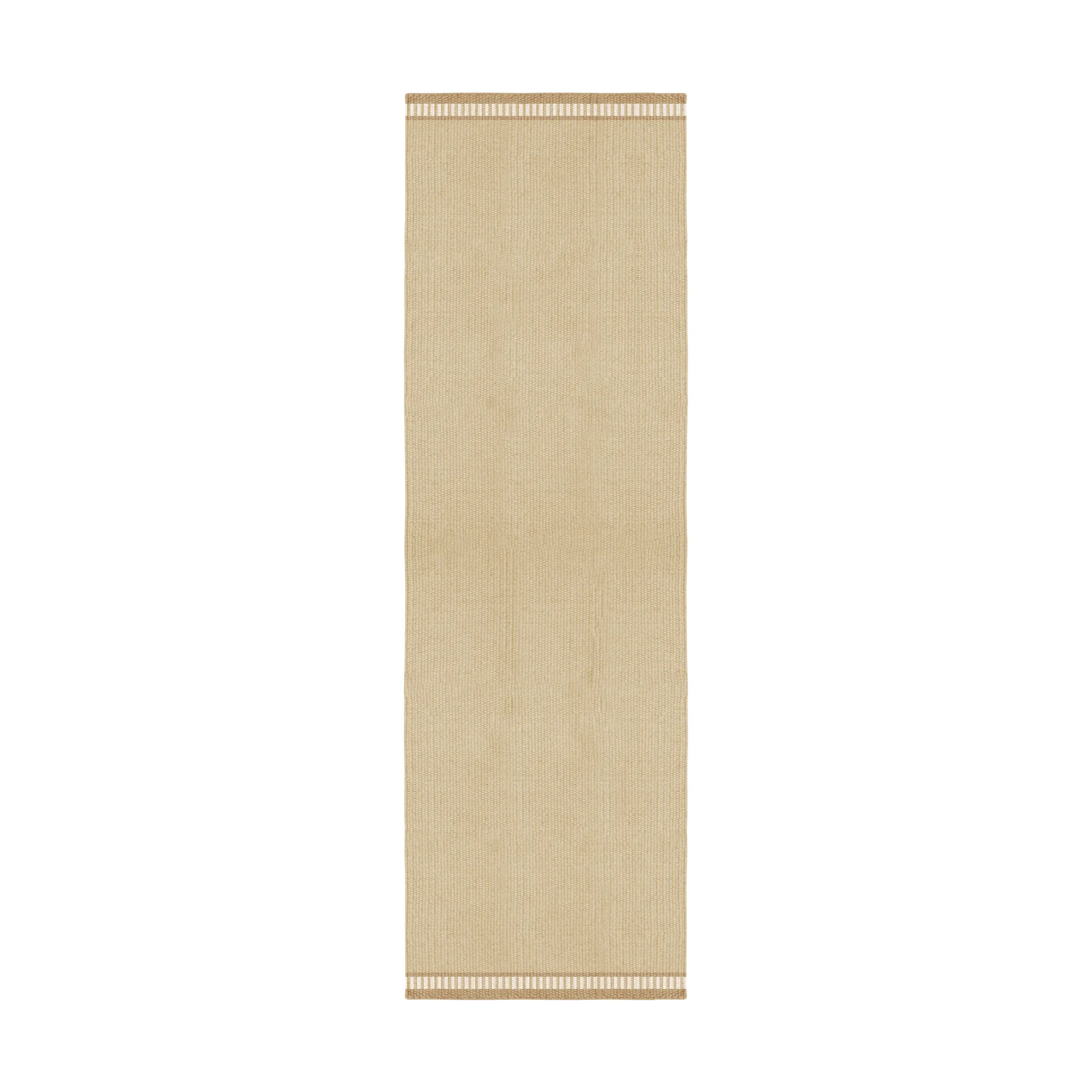 Röllakan Solid μάλλινο χαλί, Mariegold, 80x300 cm Layered