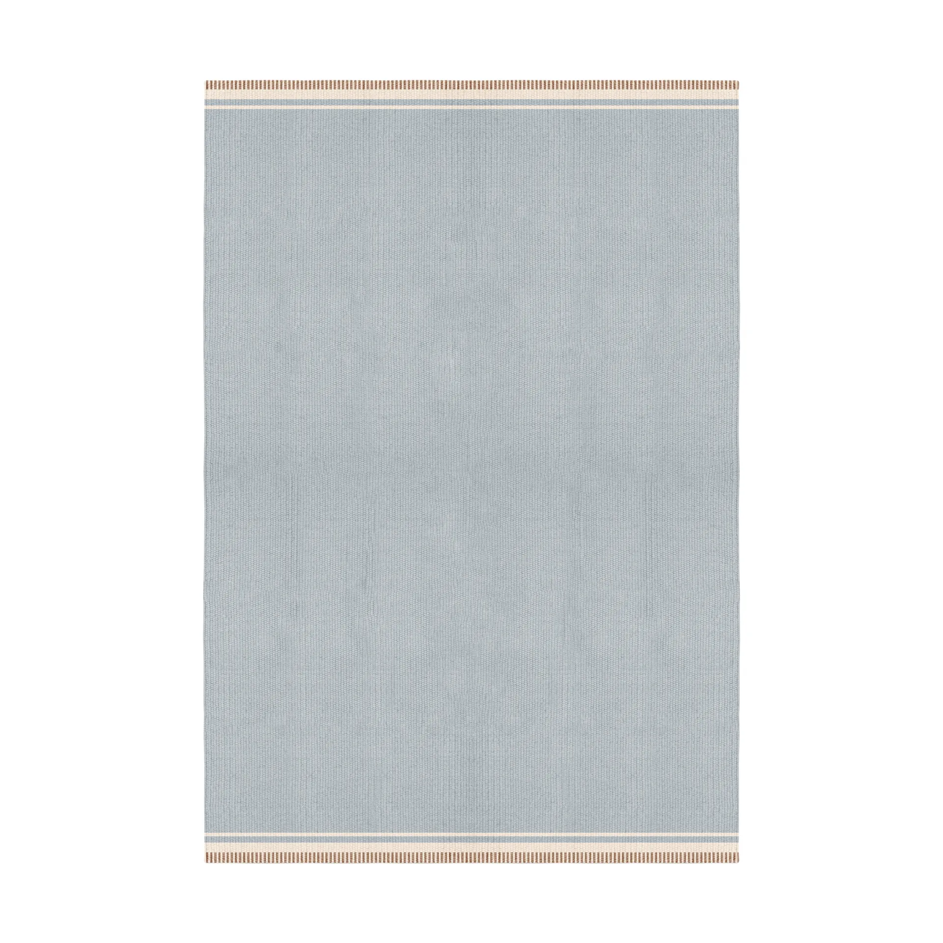 Röllakan Solid μάλλινο χαλί, Sky blue, 200x300 cm Layered