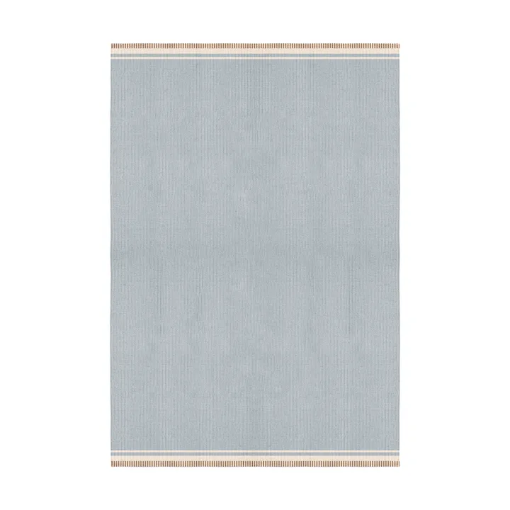 Röllakan Solid μάλλινο χαλί - Sky blue, 250x350 cm - Layered