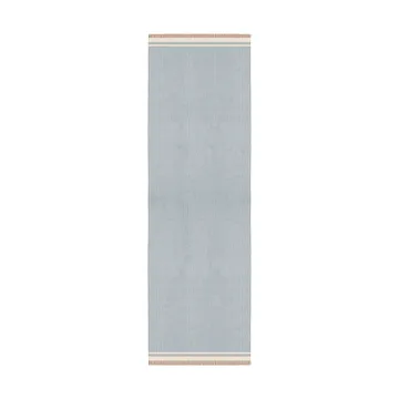 Röllakan Solid μάλλινο χαλί - Sky blue, 75x240 cm - Layered