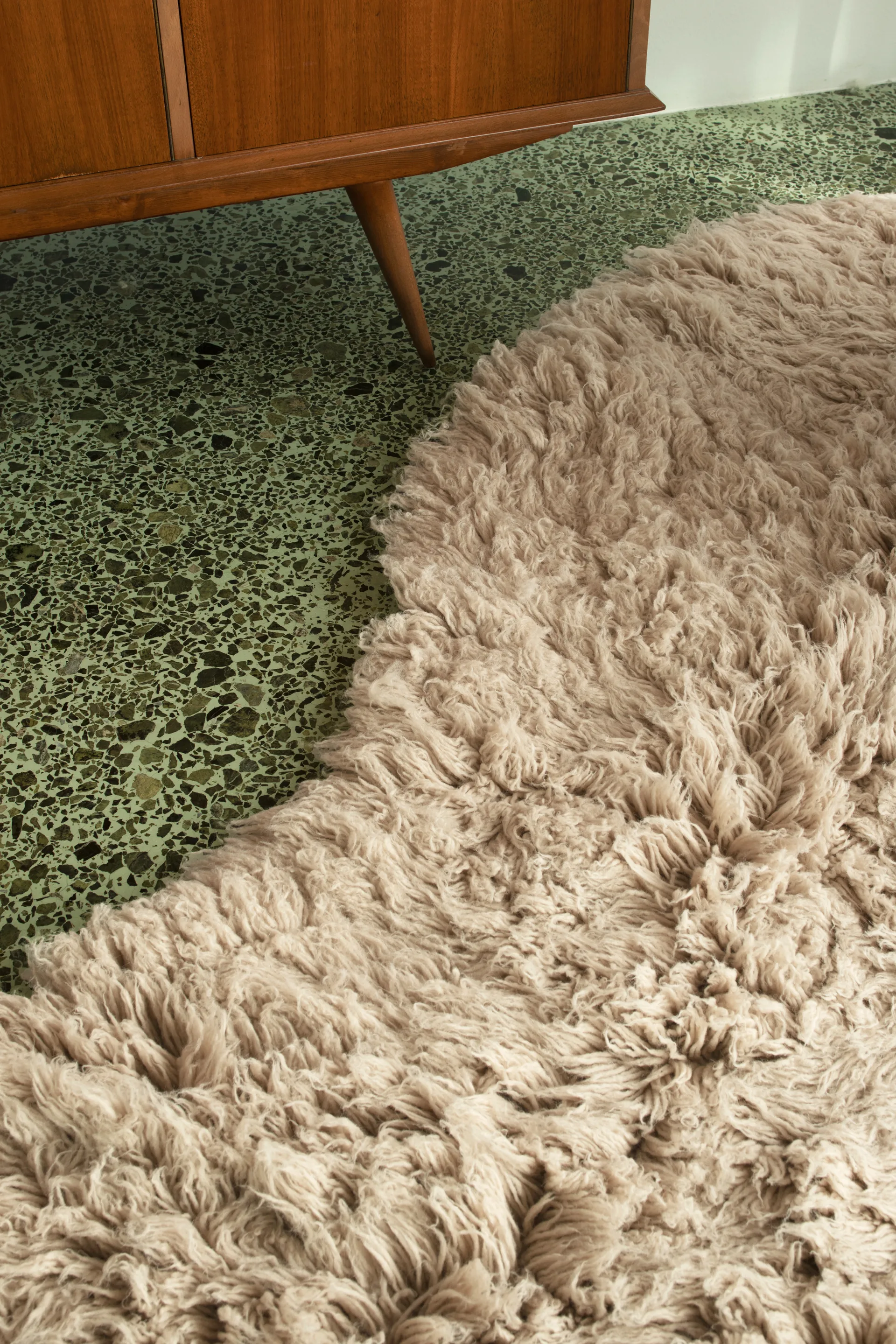 Χαλί Shaggy 200x300 εκ., Oatmeal Layered