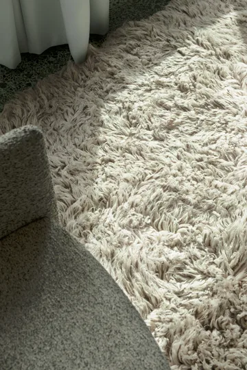 Shaggy χαλί 300x400 cm - Bone White - Layered
