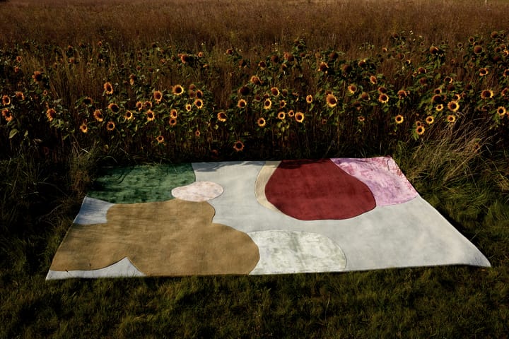Μάλλινο χαλί Sleeping Flower, 200x300 cm Layered