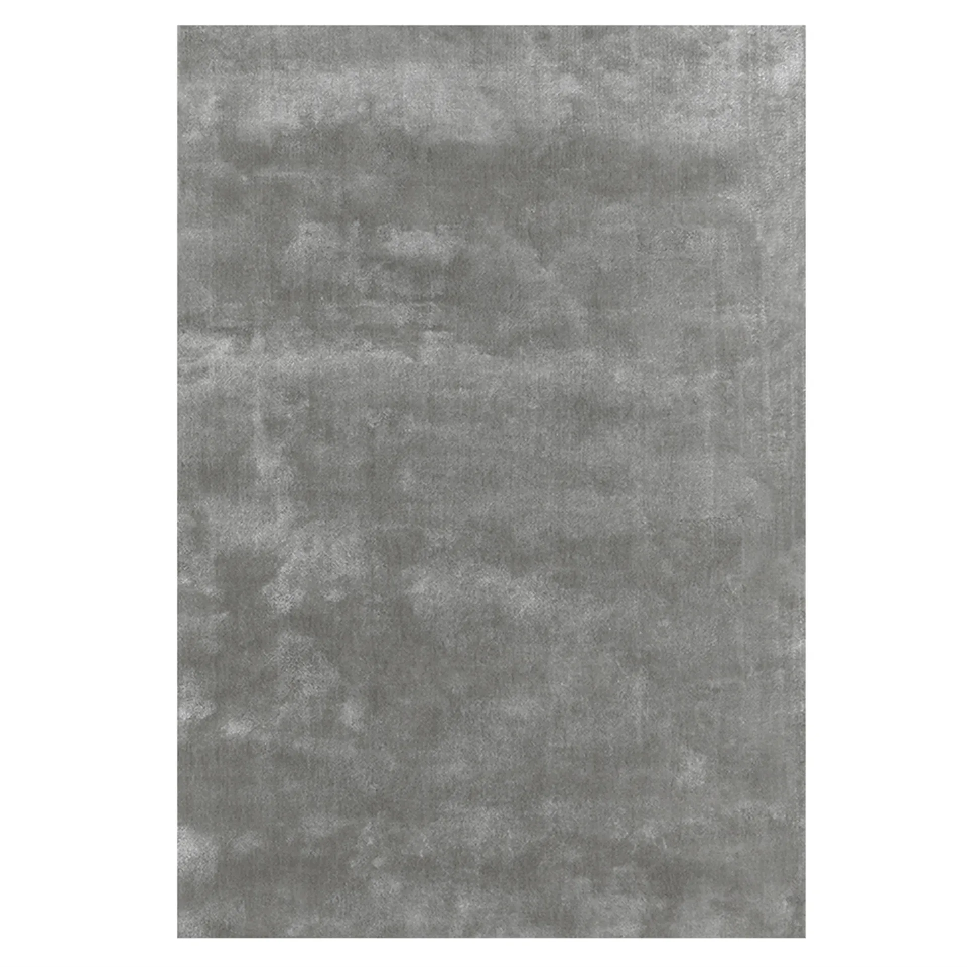 Solid χαλί από βισκόζη , 250x350 cm, Elephant gray (grey) Layered