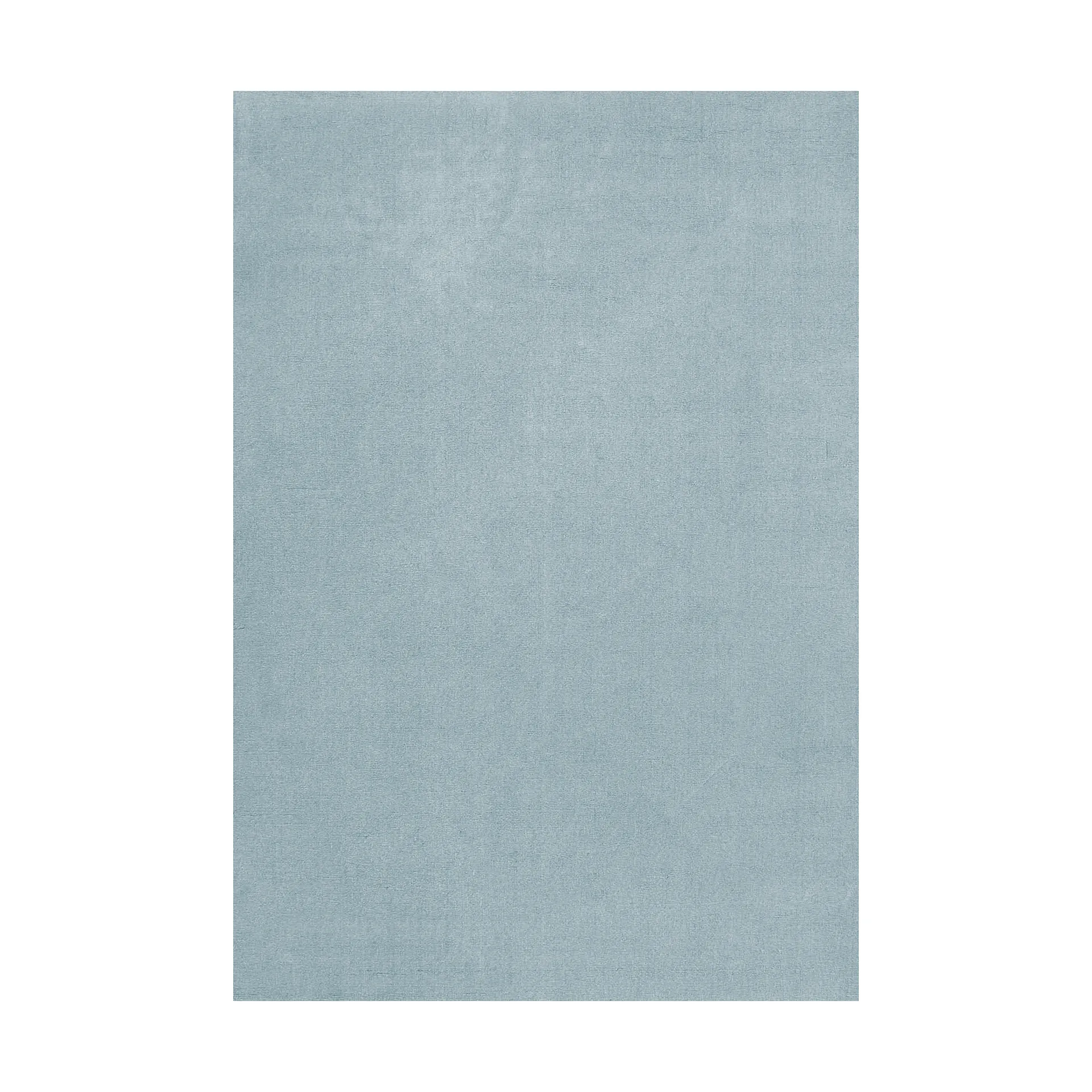 Μάλλινο χαλί Solid Wool, Blue clair, 300x400 εκ. Layered