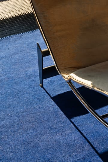 Μάλλινο χαλί Solid Wool - Blue foncé, 200x300 εκ. - Layered
