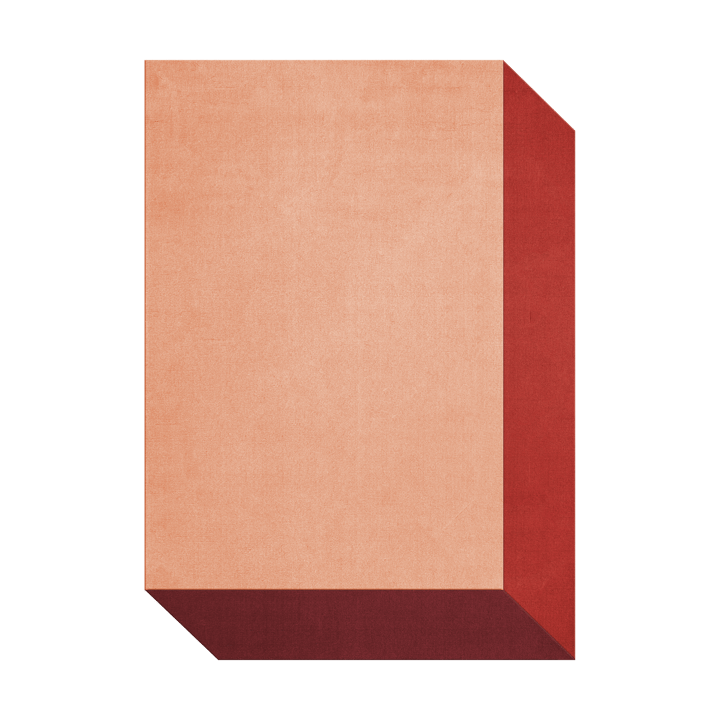 Μάλλινο χαλί Teklan box - Corals, 250x350 cm - Layered