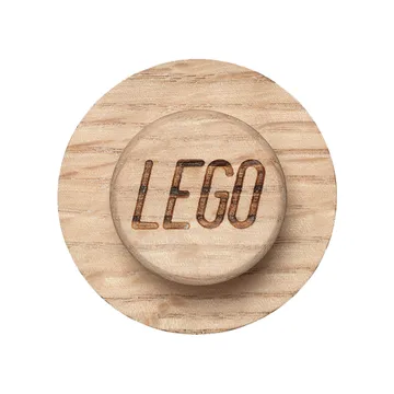LEGO ξύλινο σετ κρεμάστας - Δρυς με επεξεργασία σαπουνιού - Lego