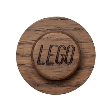 LEGO ξύλινο σετ κρεμάστας - Σκούρα βερνικωμένη δρυς - Lego