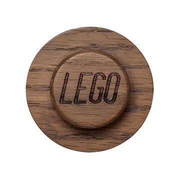 LEGO ξύλινο σετ κρεμάστας - Σκούρα βερνικωμένη δρυς - Lego