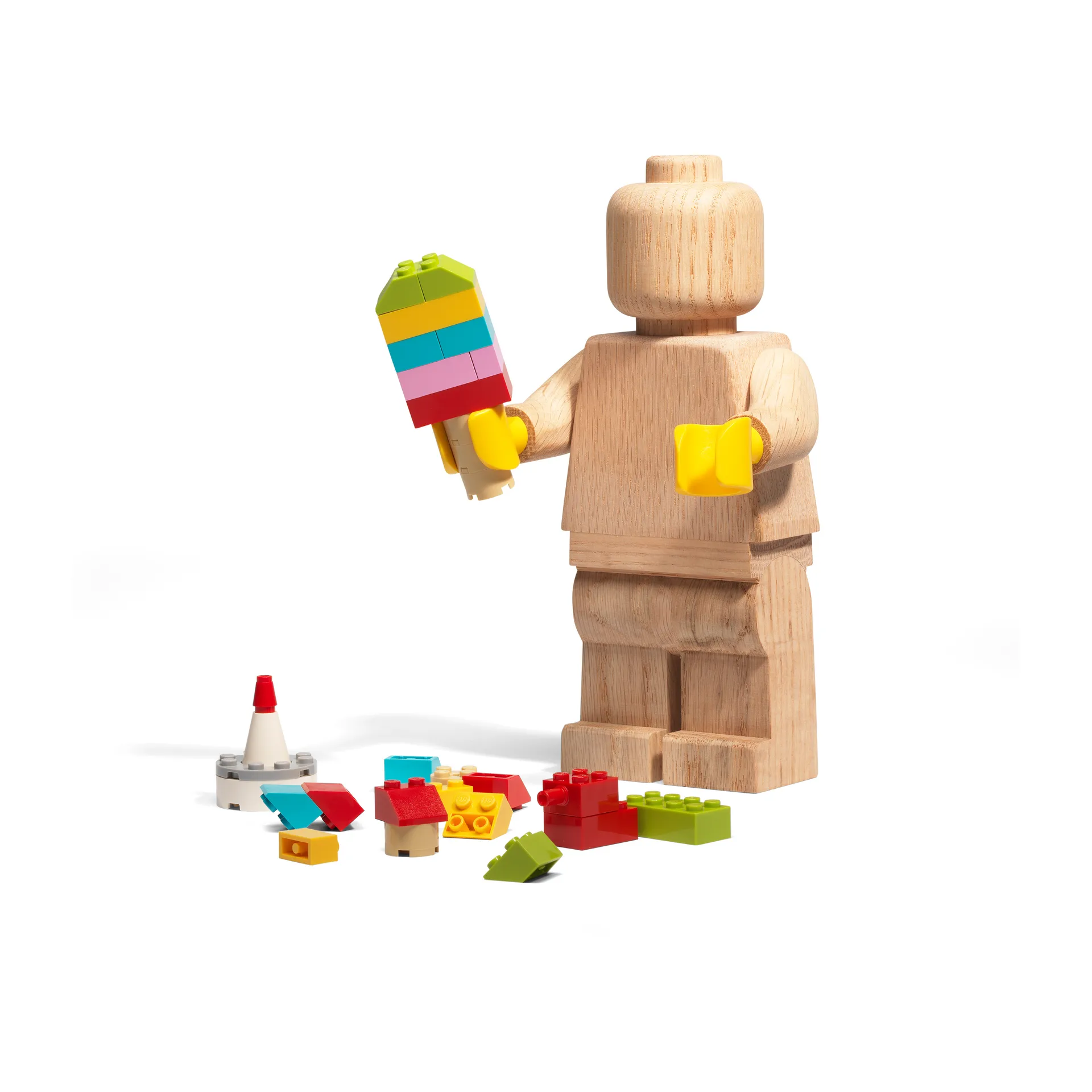 LEGO μίνι ξύλινη φιγούρα, Δρυς με επεξεργασία σαπουνιού Lego
