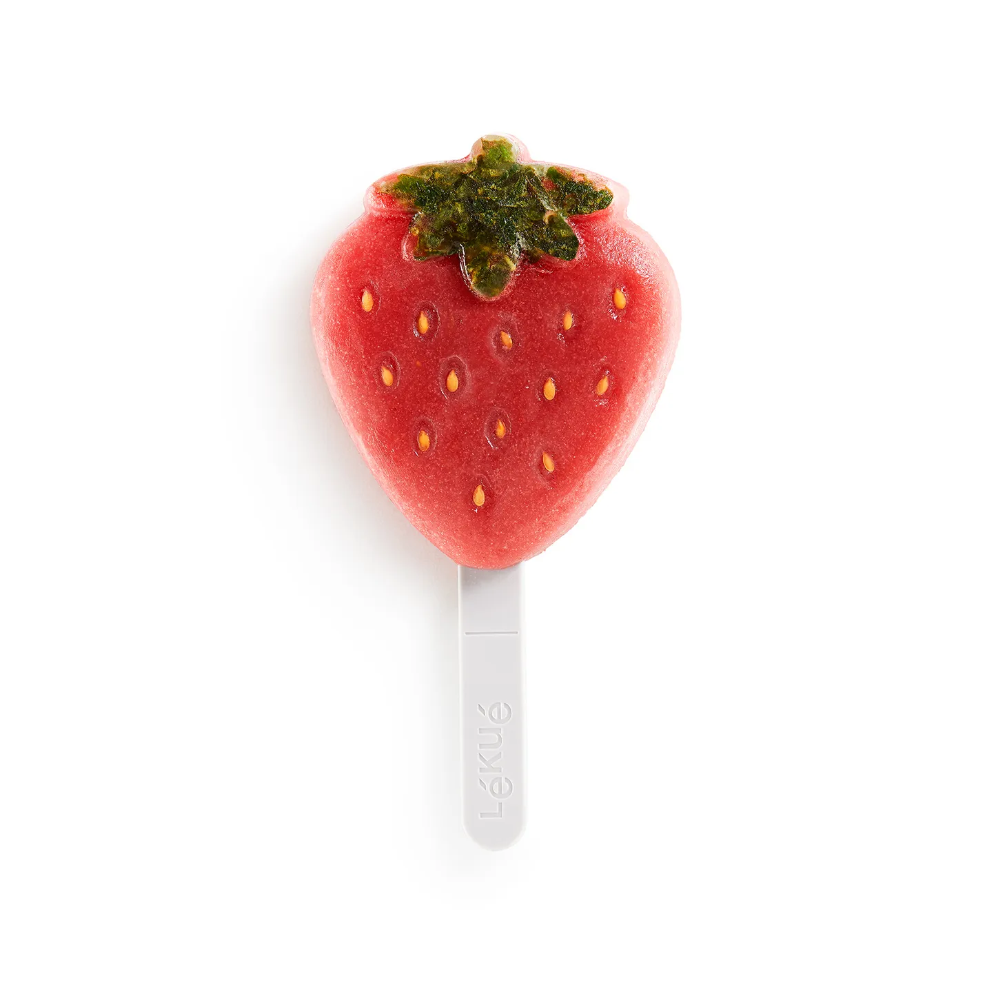 Φόρμες για παγωτό φράουλα 4 τεμάχια Lékué, Κόκκινο Lékué