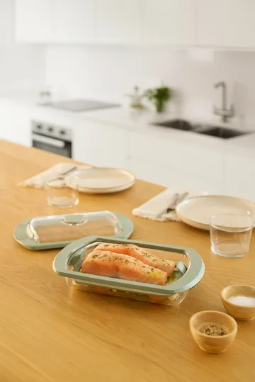 Lékué ατμομάγειρας - Διάφανο, γυαλί, 2-τεμ. - Lékué