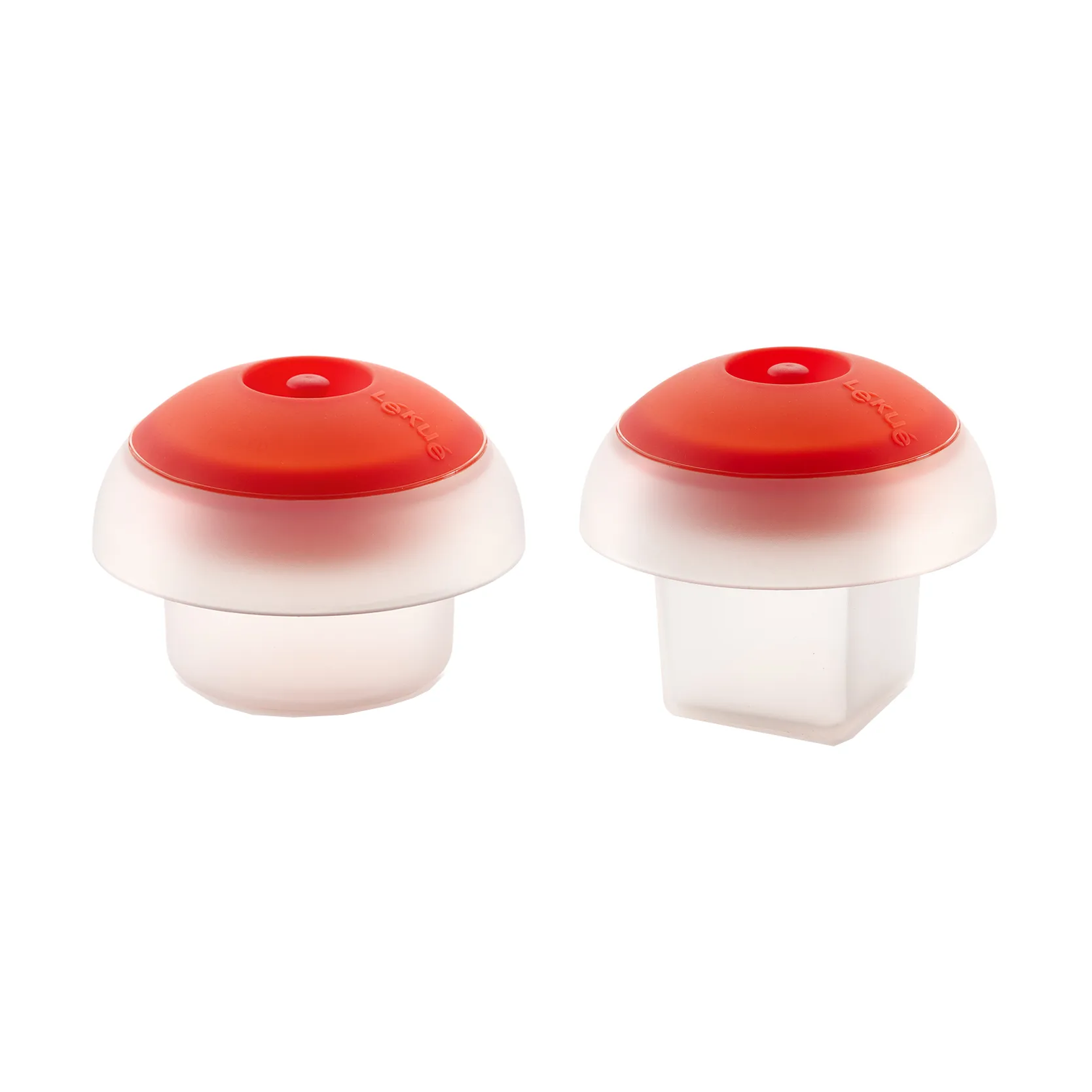 Lékué θήκες ποσέ αυγών για φούρνο μικροκυμάτων, 2 τεμάχια, Διαφανές Lékué