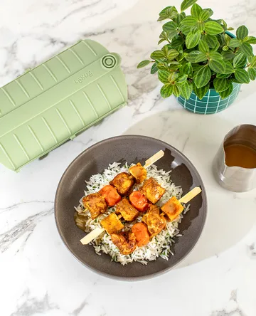 Lékué ατμομάγειρας - Πράσινο, σετ 2 τεμαχίων - Lékué